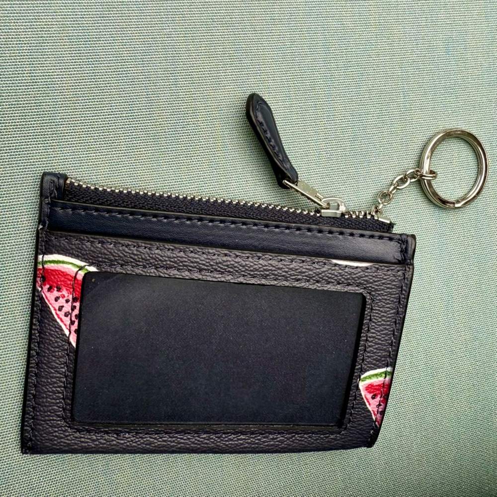 Coach Mini Skinny ID Case Keyring - Picture 3 of 6